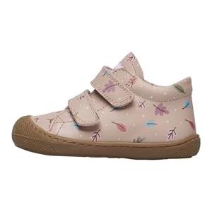Naturino Cocoon VL Calf PR.Leaves Cipria-Multi Sneaker Casual da Bambina