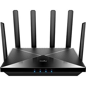 Cudy LT18 AX1800 4G LTE Cat 18 WiFi 6 Doppia SIM Router, Qualcomm Chipset, MU-MIMO, OpenVPN, Wireguard, Zerotier, Cloudflare, Antenne Staccabili