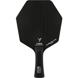 Stiga Cybershape Carbon - Racchetta da ping pong professionale rivoluzionaria professionale, forma esagonale unica, superficie di impatto maggiore - Master concava