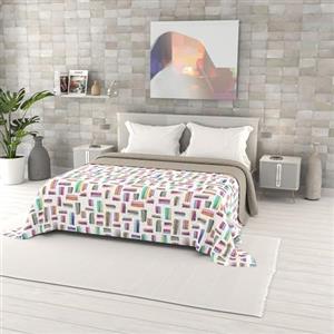 Italian Bed Linen Trapuntino Estivo in Microfibra FANTASY, Matrimoniale 260x270cm, Multicolor