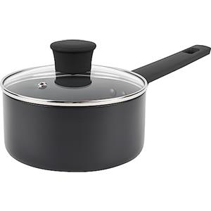 Russell Hobbs RH02839EU7 - Pentola antiaderente da 16 cm, padella a induzione, coperchio in vetro temperato e sfiato per vapore, ad alte prestazioni, facile da pulire, piccola/senza olio, manico