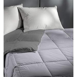 Italian Bed Linen Sogni e Capricci Pets Dark Grey/Silver 2P Trapuntino Estivo Romantic, Microfiber, Matrimoniale