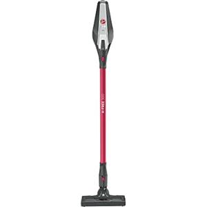 Hoover H-FREE 300 HF322HM 011 Scopa Elettrica, Senza Fili, 240W, 0,7 L, Ciclonica, Autonomia 40 Minuti, Doppia Luce Led, Rosso