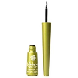 Wakeup Cosmetics Milano Wakeup Cosmetics - Eyeliner Liquid, Eyeliner Liquido Colorato dal Finish Opaco con Applicatore di Precisione, Colore Nero