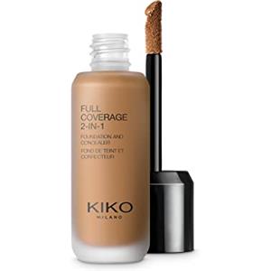 KIKO Milano Full Coverage 2 In 1 Foundation & Concealer Wb120, Fondotinta E Correttore 2 In 1, Elevata Coprenza