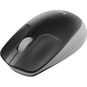 Logitech M190 Mouse Wireless, Design Ricurvo Ambidestro, Batteria fino a 18 Mesi con Funzione Risparmio Energia, Ricevitore USB, Cursore di Precisione, Rotella di Scorrimento, Grigio