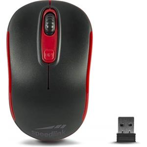 Speedlink CEPTICA Mouse - Wireless, Ceptica Senza Fili , Nero-Rosso, Schwarz/Rot