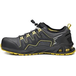 Base Protection K-Balance Scarpa Antinfortunistica, da Uomo e Donna, Nero/Giallo, Taglie 41