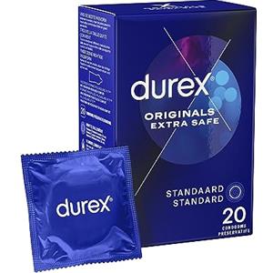 Durex Extra Safe Preservativi, 20 pezzi