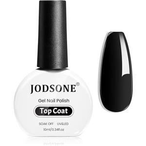 JODSONE Smalto gel top coat da 10 ml, finitura lucida, lunga durata, per manicure professionale fai da te, senza strofinare