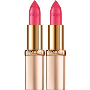 L'OREAL PARIS L'Oréal Paris Color Riche Satin Rossetto Idratante 8H Lunga Durata con Vitamina E Finish Satinato Colore 265 Rose Pearl - 2 Cosmetici