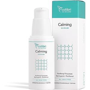 colibri skincare CALMING SERUM (30ml) - Crema Anti Rossore Riduce le Irritazioni Cutanee, Siero Viso per Calmare la Pelle Stressata e Sensibile del Viso, Crema viso antirughe