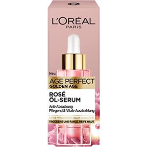 L'Oréal Paris Siero di olio vitalizzante, cura del viso ricca e altamente efficace, per pelli mature, Age Perfect Golden Age, 1 x 30 ml, b3, vitamina