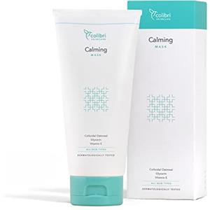 colibri skincare CALMING MASK (150 ml) - maschera viso idratante, nutriente, antirughe e purificante - face mask skincare - face mask beauty - per tutti i tipi di pelle - skin care made in Germany