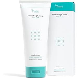 colibri skincare HYDRATING CREAM CLEANSER (200 ml) - detergente viso delicato in crema - detergente viso pelle sensibile, secca, delicata, mista, grassa e con acne - skincare viso - cleanser viso