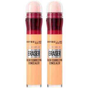 Maybelline New York Il Cancella Età Correttore Liquido Colorato per Macchie Blu Violacee Anti Età Tecnica Color Correction Applicatore in Spugnetta Colore Yellow - 2 Correttori