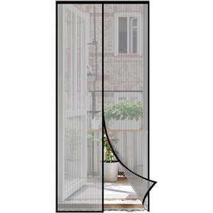 Sekey 200x220cm Zanzariera Magnetica per porta, anti insetti, per legno, ferro, porte in alluminio e balcone, Facile da installare, Non è Necessario Praticare Fori, Si Chiude da Sola
