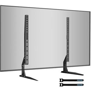BONTEC Supporto Piedistallo TV per Schermi TV LED LCD OLEDPlasma da 22-65 pollici, Può Supportare in Sicurezza 50 kg e il Peso Massimo. VESA 800 x400mm