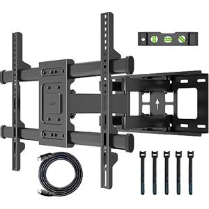 BONTEC Supporto da Parete per TV da LED LCD 32-85 pollici, Staffa TV con Movimento Inclinabile ed Estendibile, Supporto TV per Muro Staffa Ultra Resistente a 60kg, Max VESA 600x400mm