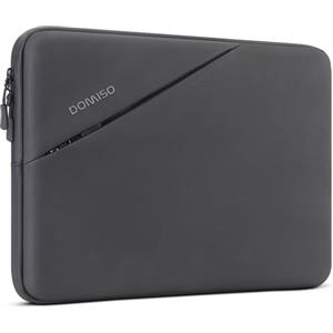 DOMISO Custodia PC Portatile Sleeve 17,3 Pollici,Impermeabile Laptop Borsa Porta PC Computer Compatibile con 17,3 Pollici Notebook HP ASUS dell Microsoft，Nero