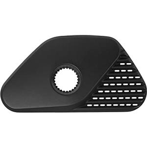 BOBIKE 8015300302 - Piastra poggiapiedi di ricambio per sedia modello ONE JUNIOR (coppia) a colori Nero