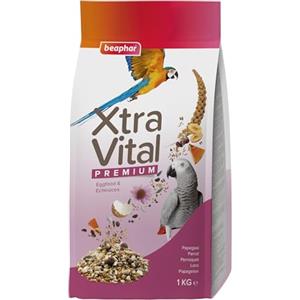 Beaphar XtraVital - Mangime Premium All-in-One per Pappagalli di Grossa Taglia - 1 kg