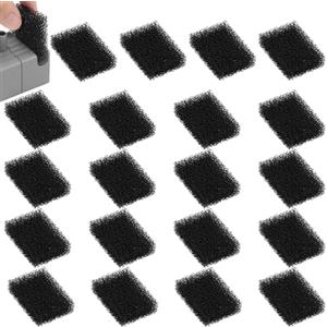 XIHIRCD 20 Pezzi Filtri di Ricambio per Fontanelle per Animali Domestici, Filtro Acqua per Gatti Filtri in Schiuma Sostituiti per PETKIT Eversweet 3 Pro/PETKIT Eversweet Solo 2/PETKIT EversweetSolo SE