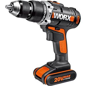 Worx WX372.1 Hammer Drill 1 batteria agli ioni di litio 20V-2,0Ah