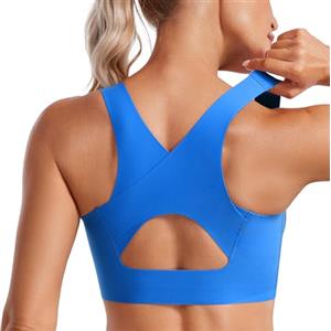 CRZ YOGA Da Donna Flex Sculpt Racerback Reggiseno Sportivo Alto Impatto Imbottito Palestra in Esecuzione Cima Nero 42