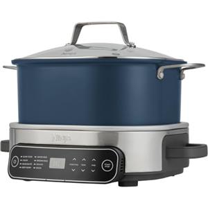 Ninja Foodi PossibleCooker, Slow Cooker e Cuociriso 6 L, Pentola a Cottura Lenta, Funzioni Versatili 8-in-1, Blu Notte, MC1101EU