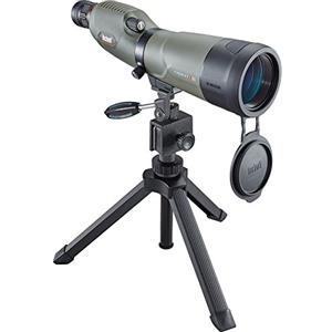 Bushnell - Trophy Xtreme Spotting Scope - Binocolo 20-60x65 - Hard case - Verde - Porro Prisma - Completamente Multirivistito - Impermeabile - Custodia Rigida - 886520