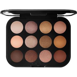 MAC Connect In Colour Eye Shadow Palette - 12 Ombretti Nude Non Filtrati, Super Pigmentati e Texture Impalpabile