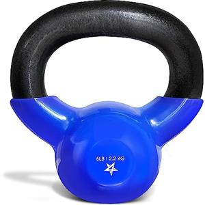 Yes4All K2LK Kettlebell in ghisa rivestita in vinile, 2,2 kg