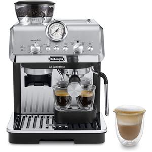 De Longhi La Specialista Arte EC9155.MB Macchina da Caffe` Silver Black, Garanzia Ufficiale De Longhi