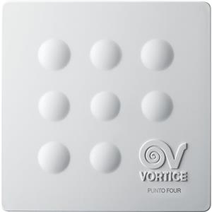 Vortice PUNTO FOUR 100 MFO 100/4 aspiratore elicoidale da muro, senza timer 11145