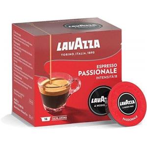 Lavazza 16 Capsule Caffe' Lavazza A Modo Mio Passionale Ex Appassionatamente