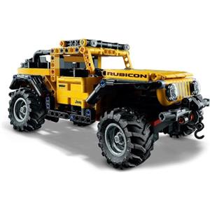 LEGO Technic Jeep Wrangler 4x4, Set con Macchina Giocattolo da Costruire, Modellino SUV Fuoristrada, Giochi per Bambini, Bambine, Ragazzi e Ragazze da 9 Anni in su, Idea Regalo di Compleanno 42122