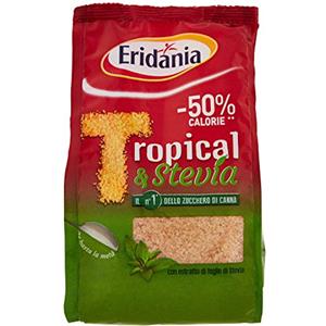 Eridania Zucchero di Pura Canna, Tropical&Stevia - 500 gr