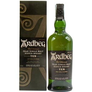 Ardbeg Distillery Whisky Ardbeg Single Malt 10 Years Cl 70