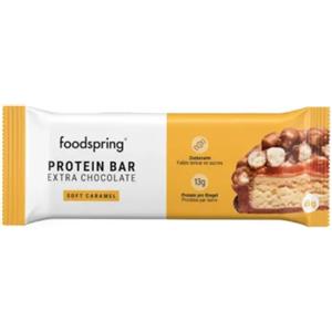 Foodspring Protein Bar Extra Chocolate - 45g Caramello Morbido