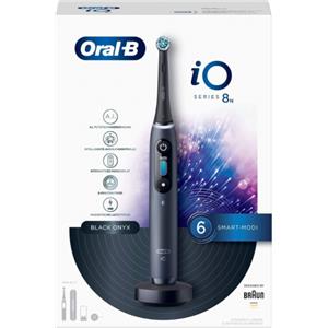 Procter & Gamble OralB Io 8 Spazzolino Elettrico Colore Nero + 2 Refill - 3 pezzi