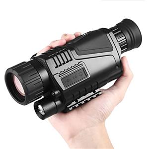 NGBFF Visore Notturno, Occhiali di protezione for la visione notturna a infrarossi 5x40 Digital senza termica con la vista monoculare for armi for la visione notturna della videocamera Hotsale,per birdwatc