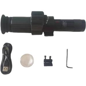 NGBFF Visore Notturno, 850nm Cursore a croce Puntamento Dispositivo di visione notturna a infrarossi Tattico HD Ricerca Telescopio di avvistamento Set Telescopio da caccia IR monoculare,per birdwatching, s