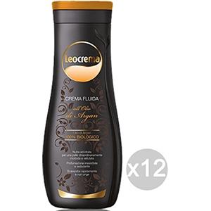 Leocrema Set 12 LEOCREMA Fluida Olio Di Argan Ml 250 Cura Della Pelle