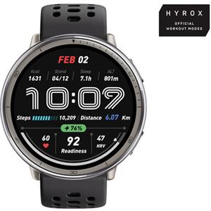 Amazfit Active 2 Round smartwatch e orologio sportivo display AMOLED 5 sistemi satellitari & mappe offline BioTracker™ 6.0 PPG per dati precisi su sal