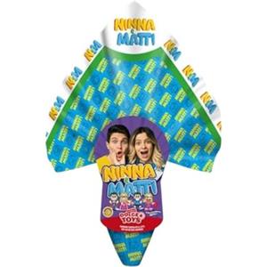 CG94 - UOVO DI PASQUA CON FINISSIMO CIOCCOLATO AL LATTE PESO 250 GR (NINNA E MATTI)