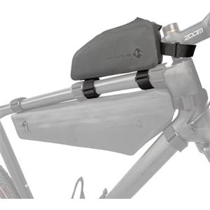 M-Wave Rough Ride II TOP - Borsa per tubo superiore per bicicletta, 100% impermeabile, 0,75 litri, passacavo, fondo rinforzato, ideale per telefoni cellulari e piccole parti, Rough Ride II TOP