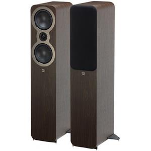 Q Acoustics 3050C - Diffusori da Pavimento in Noce con Garanzia Ufficiale