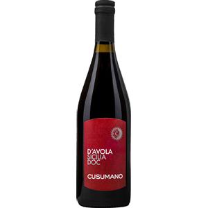 Cusumano Nero d'Avola Sicilia DOC 2023 - Vino Rosso Elegante e Morbido, 13,5% Vol