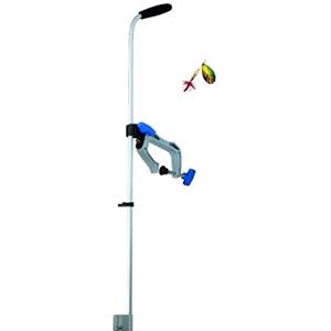 blntackle76 Jenzi, set di aste per trasduttore ecoscandaglio, fissaggio barche per trasduttore, 85 cm, con spinner e adesivo Petri in omaggio. Adesivo.